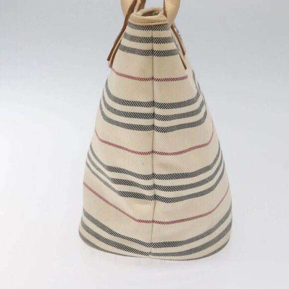 BURBERRY Nova Check Tote Bag Canvas Beige Auth - Picture 8 of 16